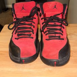 Air Jordan 12 Retro "Reverse Flu Game" - Red/Black (Size 10.5)