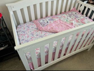 Crib with mattress