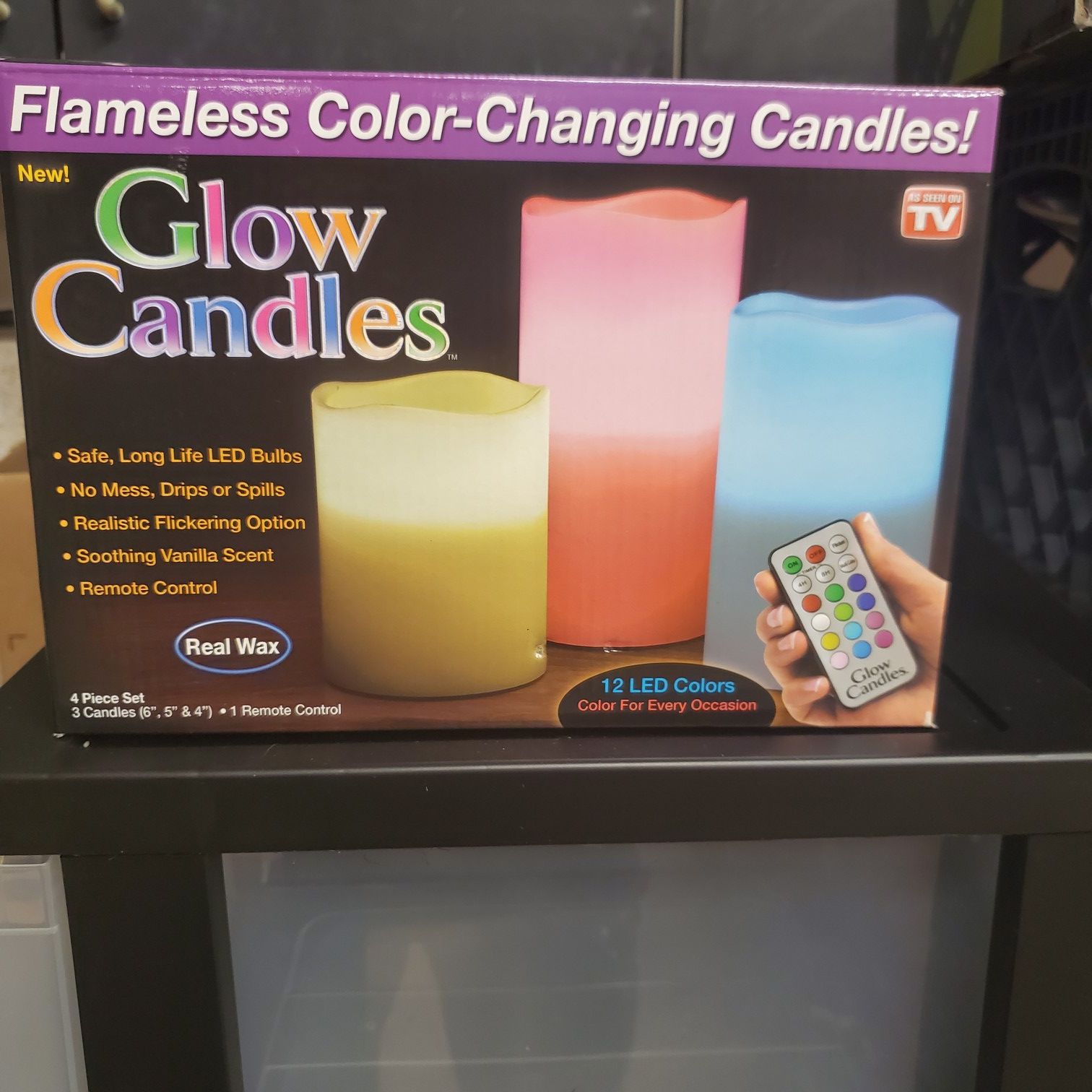 Color Changing Glow Candles