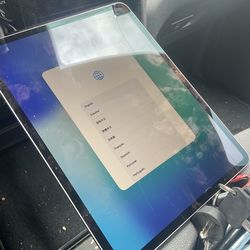 iPad Air 13 inch iCloud locked with crack screen for parts 60.00