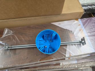 Round Ceiling Electrical Box with Brace Bar