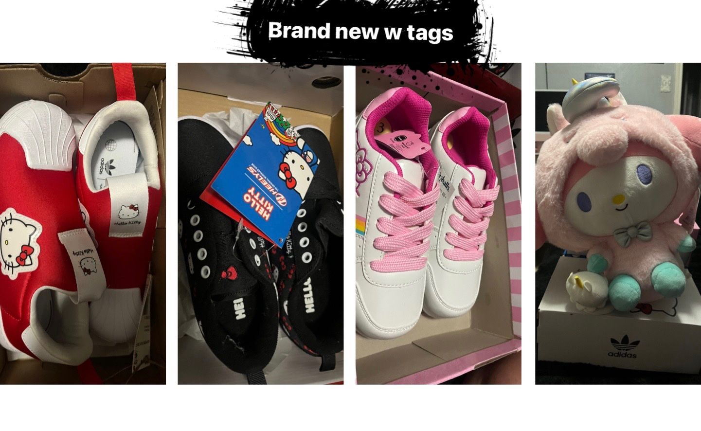 Hello Kitty Shoes & Stuffy