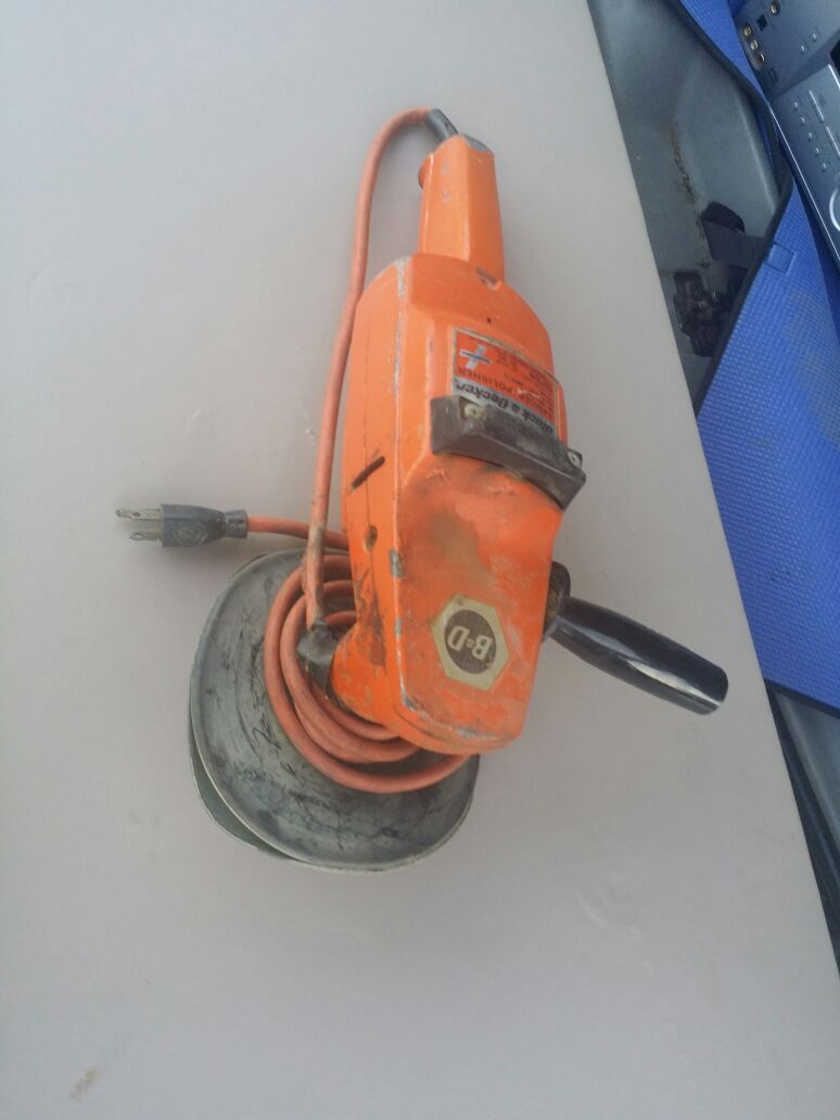 Black decker sander / polisher