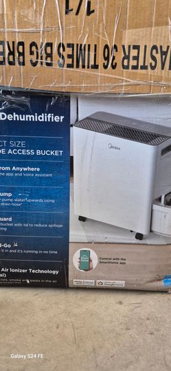Midea Dehumidifier with Smart Home App Control