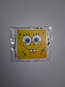 Spongebob SquarePants 24 Piece Stickers 
