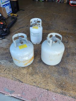 Propane tank empty