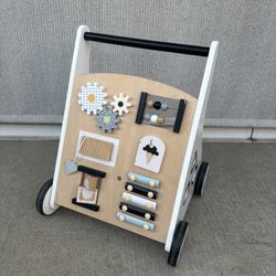 Wooden Baby Walker Push 