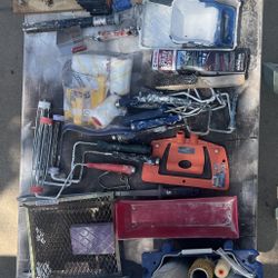 Painter Tools And Materials 