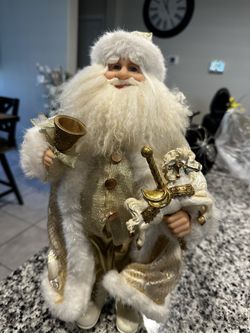 White Gold Santa
