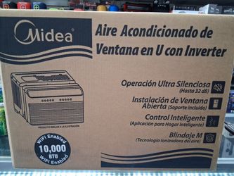 10000btu midea U- Shaped smart WiFi.  Complete Set new with warranty.