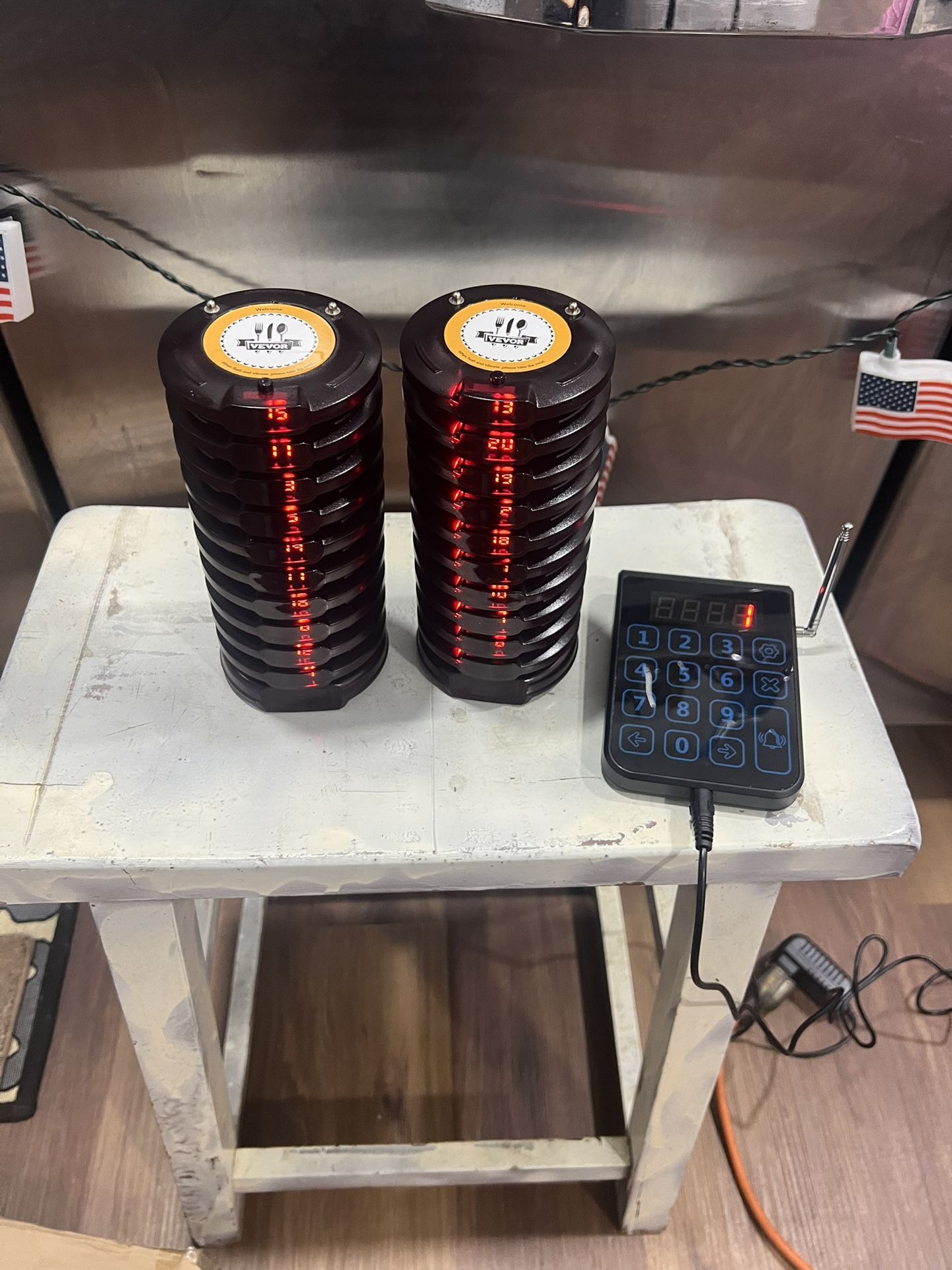 Vevor Paging System Wireless Up To 500 Meters Never Used Open Box Works ...