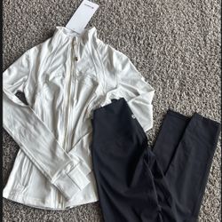 Lulu Lemon Set Both Size 2 Brand New 