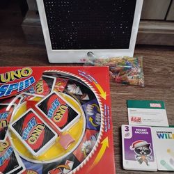 Uno. Wild. Lite Bright  Toys / Games