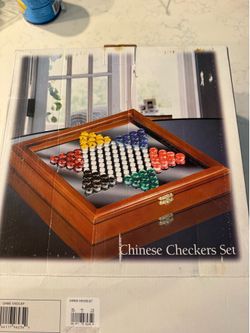 Chinese checker set