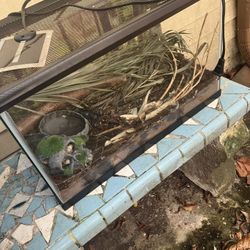 2 Terrariums 1 Heater & All Accessories 