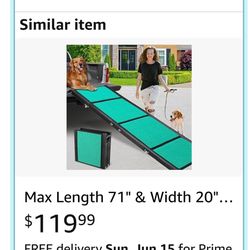 Large Dog Ramp