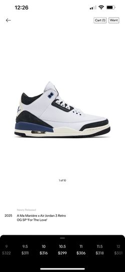 AMM Jordan 3 For The Love