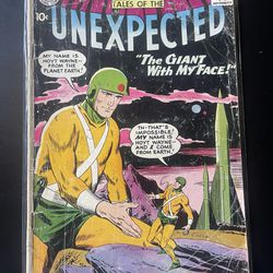 Tales of the Unexpected #38 - The Giant With My Face (1959) DC COMICS