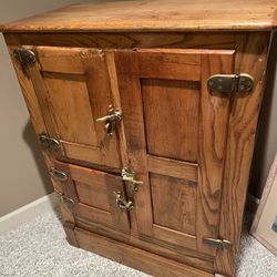Antique Ice Chest