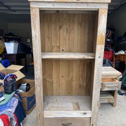 Bookshelf & Night Stands