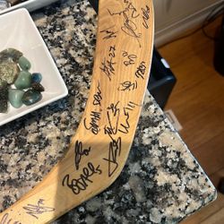 1996 Panthers Hockey Stick 20 Players Signed