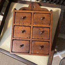 Very old spice rack