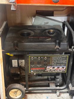 Generac 5000 Watt Generator – 6250 Surge Watts – Made in USA