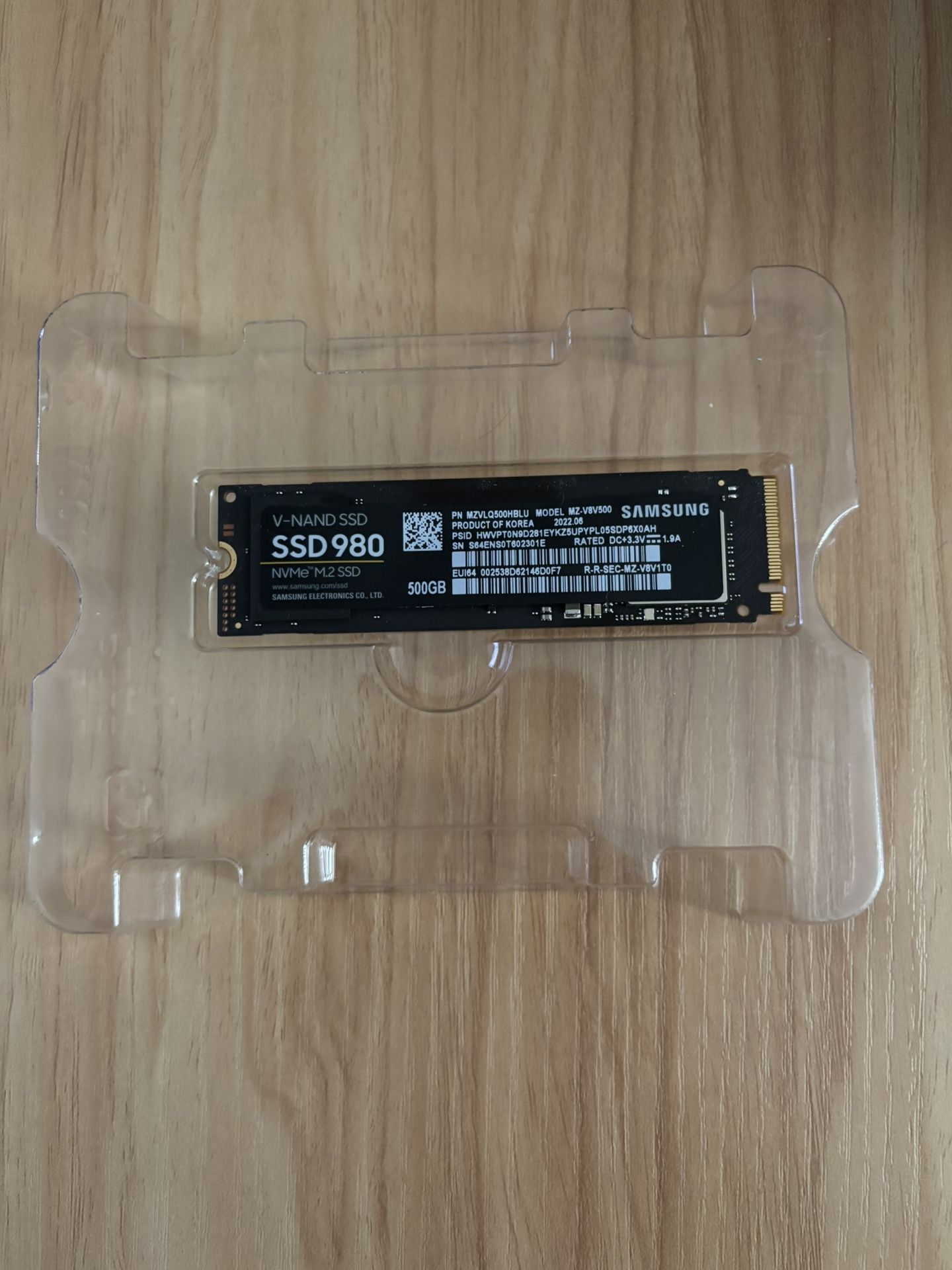 Samsung SSD 980 500GB