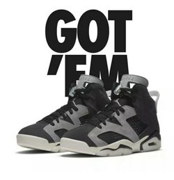 DS NIKE JORDAN RETRO 6 VI TECH CHROME