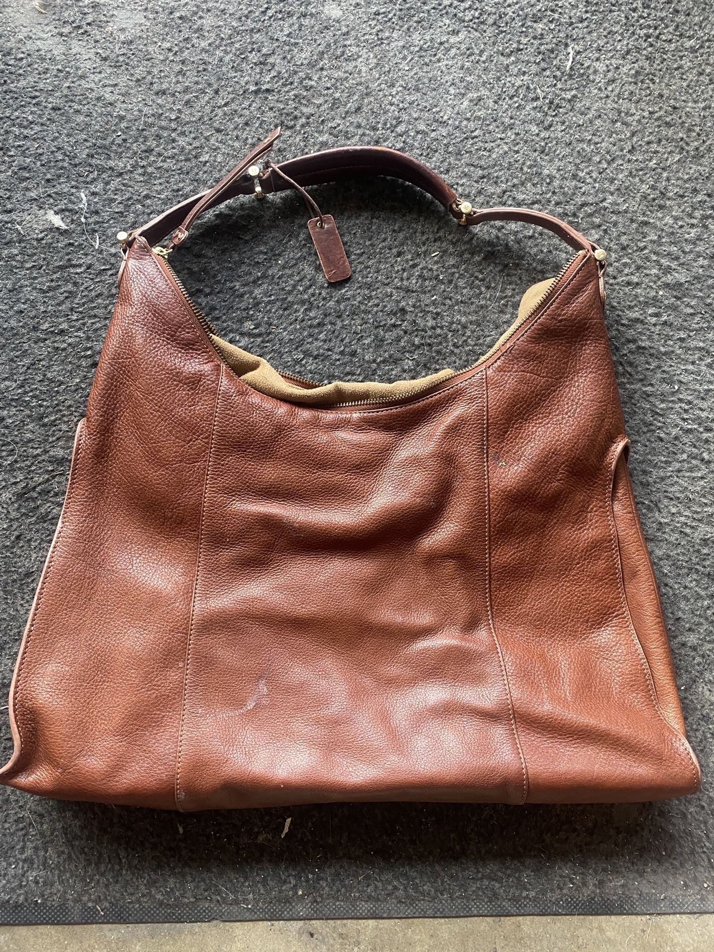 Vintage Liz Claiborne Leather Hobo Satchel Shoulder Bag