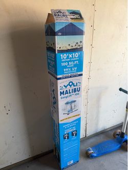 10’ x 10’ Instant Pop-Up Canopy – Like New (Used Once) – $75 Firm
