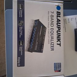Blaupunkt 7 Band Equalizer Brand New In The Box 