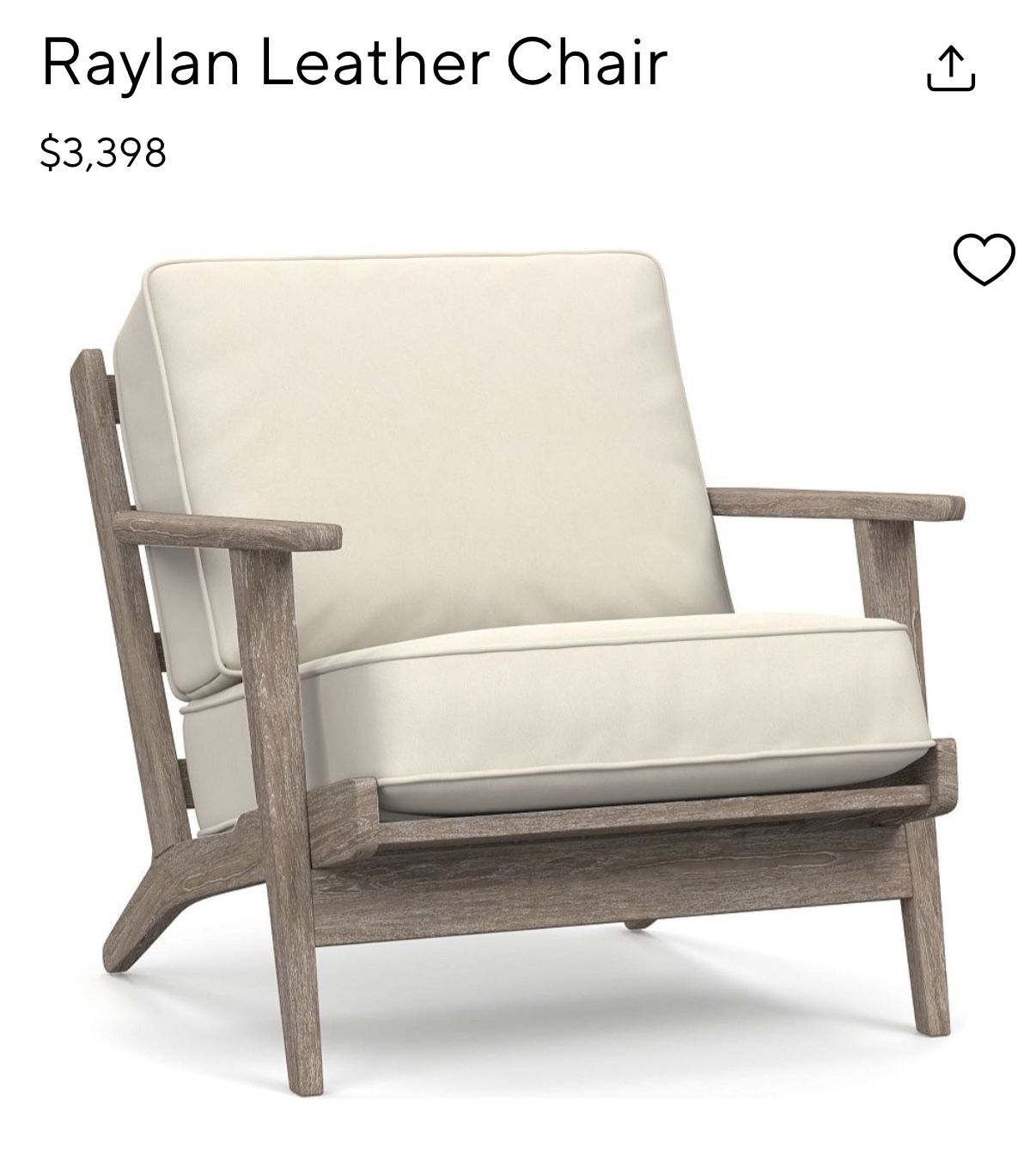 NEW Pottery Barn Raylan Outdoor/Indoor Lounge Chairs – 4 Total – $300 (Set)
