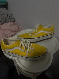 Vans Old Skool Yellow Low-Top Sneakers