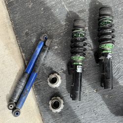 Vw jetta mk4 front coilovers and rear shocks 
