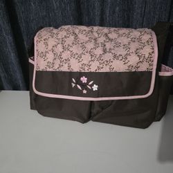 Baby Boom Floral Diaper Bag