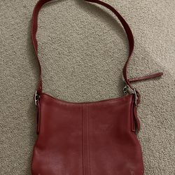 Red coach Purse vintage