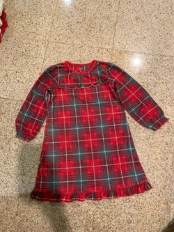 Carters adorable Christmas flannel pajamas size 4