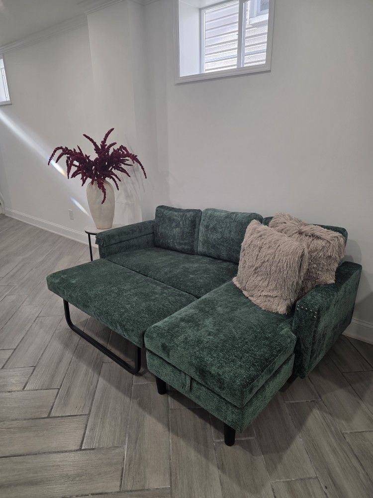 Small Green Couch