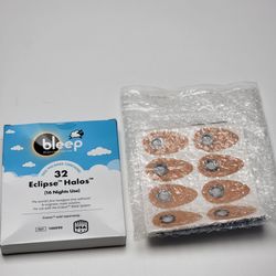 Bleep Eclipse Halos CPAP Adhesive Patches 32 Count 16 Nights REF 100590 New