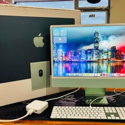 Apple Imac 2021 24” M1 16GB RAM 500GB Fully Functional IN BOX With Matching Keyboard and Mouse