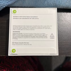 Apple Airpods 4 W/ Active Noise Cancellation 