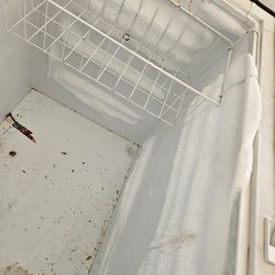 Huge Old Chest freezer Works Perfect