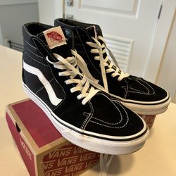 High Top Vans 10.5 Size 