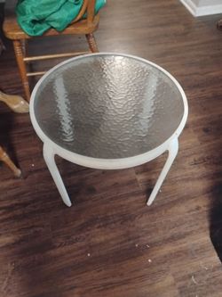 Outside side table