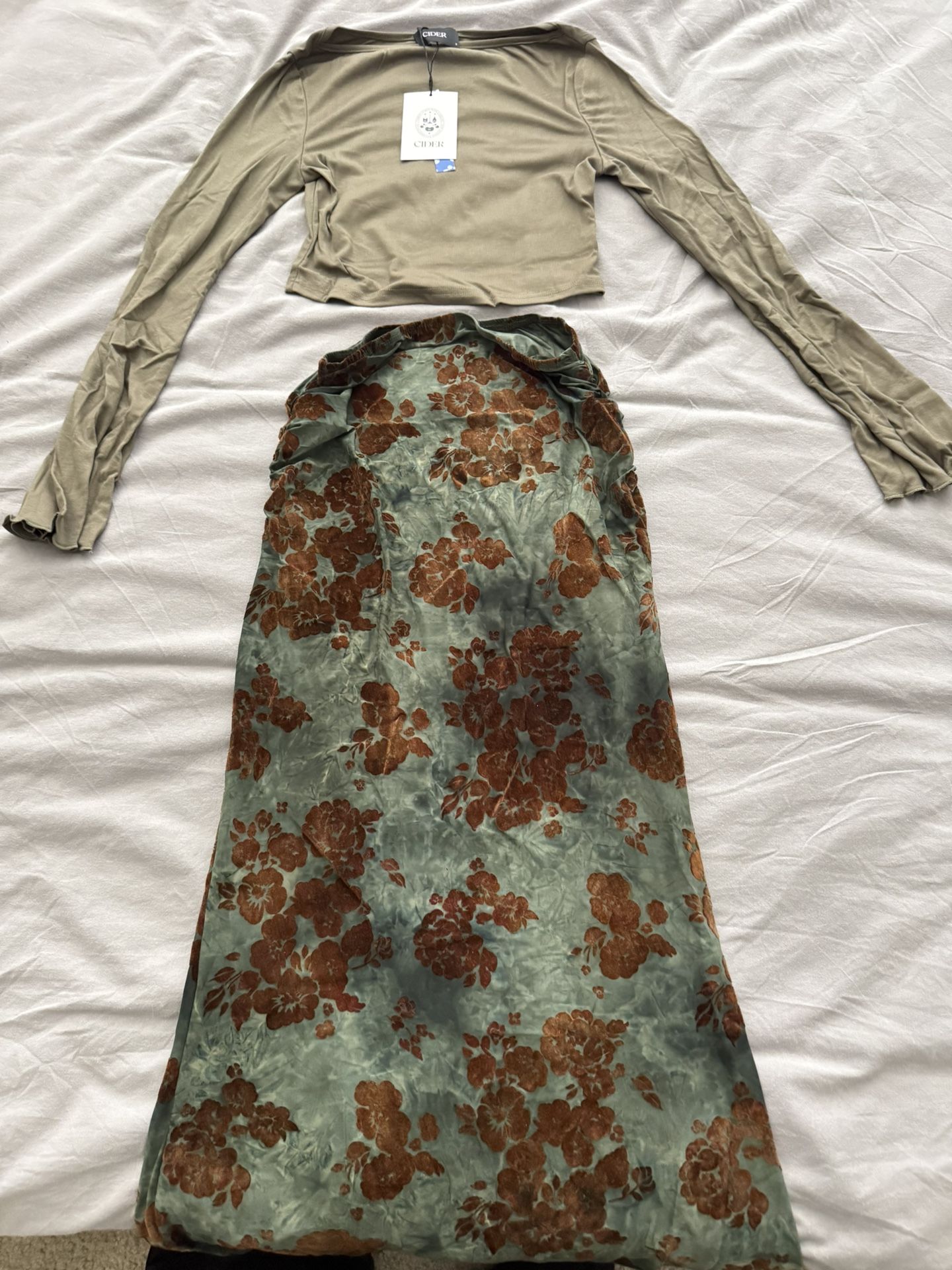 Coder Top and Skirt