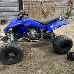 yamaha blue yfz 450 