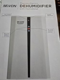 Used but in Perfect Condition Dehumidifier For Rooms
