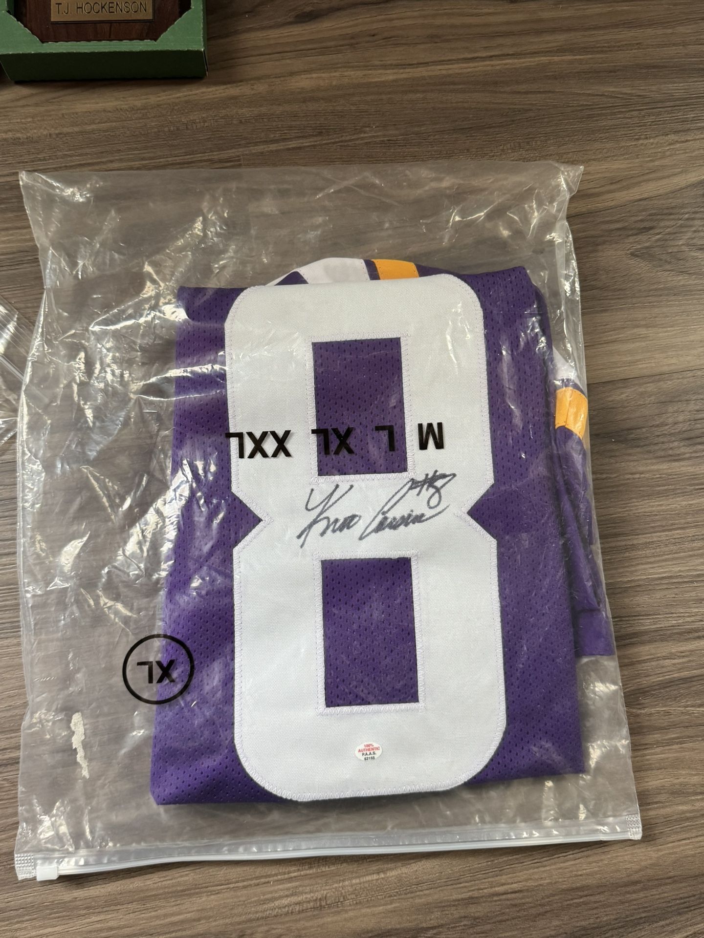 Kirk Cousins Signed Jersey 