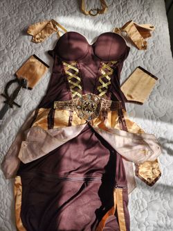 Gladiator Cosplay Costume Set with Accessories